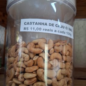 CASTANHA DE CAJU C/ SAL 100g